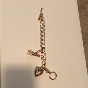 Juicy Couture gold chain bracket